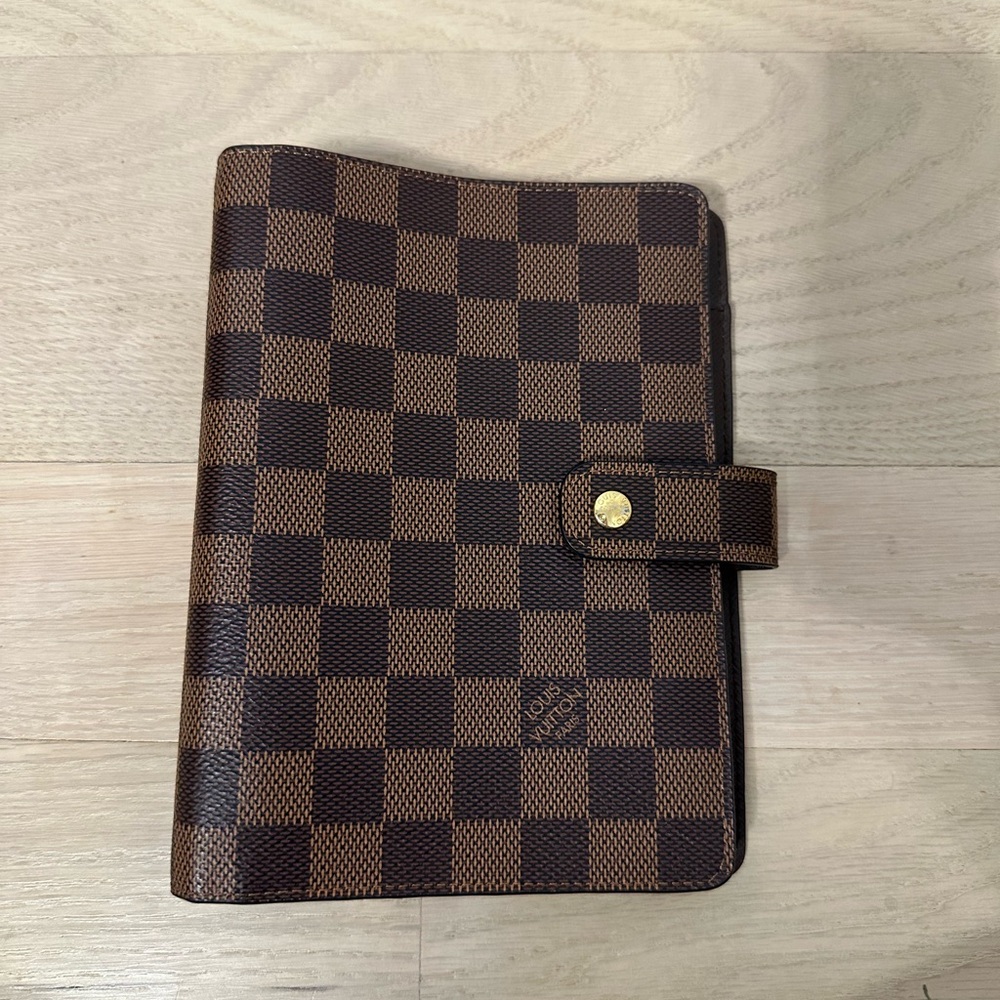 Louis Vuitton Agenda MM in Damier Ebene